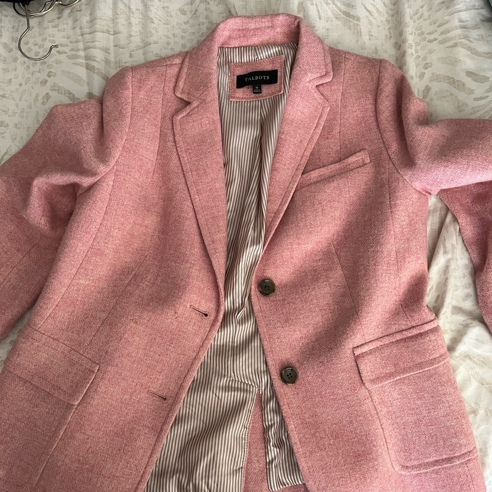 Talbots Pink Blazer - Picture 6 of 8